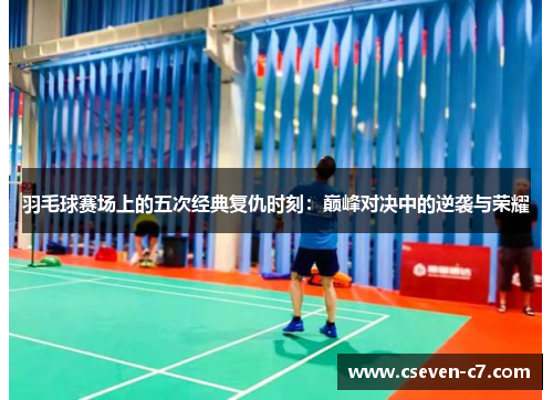 羽毛球赛场上的五次经典复仇时刻：巅峰对决中的逆袭与荣耀